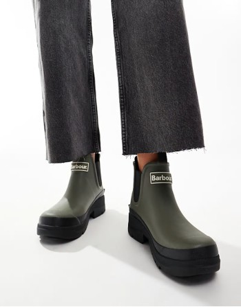 Nimbus chelsea welly in olive/black
